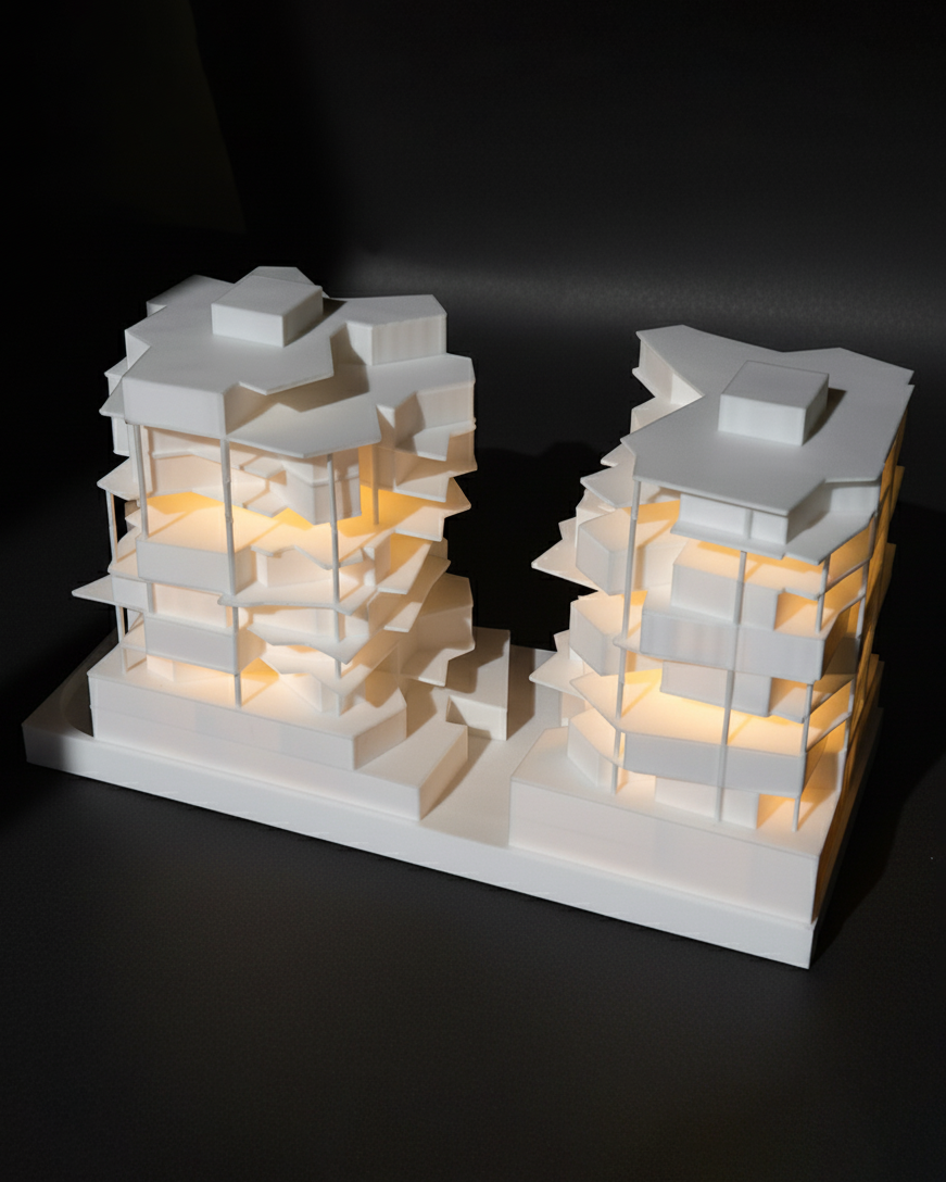 Terraced Residential Towers